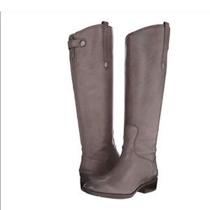 Sam Edelman Penny Riding Boots in Gray Size 10